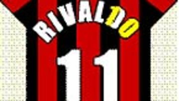 <b>UN 10 CAMUFLADO.</B> El habitual número de Rivaldo destacará en su espalda.