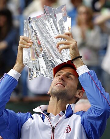 Djokovic ganó en Indian Wells en 2011.