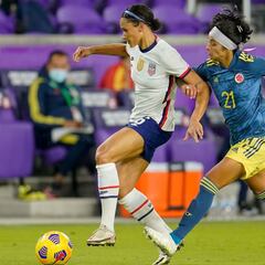 Colombia cae ante Estados Unidos en amistoso en Orlando