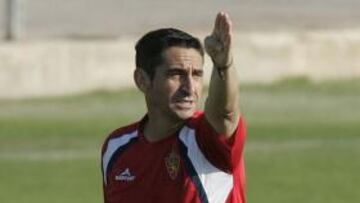 <b>EN EL BUEN CAMINO. </b>Poco a poco, Manolo Jiménez está guiando al Zaragoza a la tranquilidad.