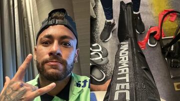 Neymar usa tecnología de la NASA para recuperarse