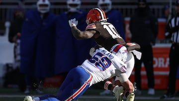 What happened to Quinshon Judkins? Cleveland rookie stretchered off with horror injury