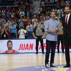 Insignia de oro y brillantes para Juan Carlos Navarro
