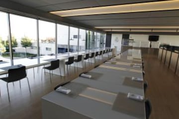 Comedor de la residencia.