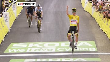 Resumen y ganador del Tour de Francia, etapa 18; Pau - Luz Ardiden, día del Tourmalet