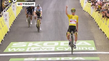 Resumen y ganador del Tour de Francia, etapa 18; Pau - Luz Ardiden, día del Tourmalet