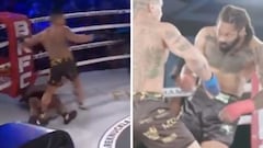 Récord en el boxeo a nudillos: ¡en un segundo lo dejó nocáut!