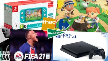 Black Friday 2020 en videojuegos y consolas; mejores ofertas de Fnac, El Corte Inglés y Carrefour