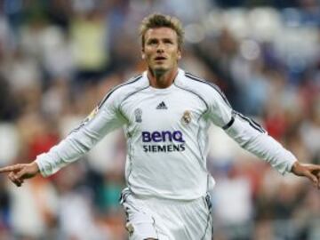 David Beckham made 116 appearances for Real Madrid following a move from Manchester United in 2003. He stayed in Madrid through to 2007 and moved to MLS franchise LA Galaxy.  