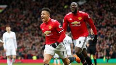 La brillante jornada goleadora de Alexis Sánchez en el United