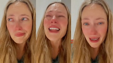 Vanessa Huppenkothen llora por la eliminación del Tri