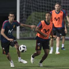 La Selección llenó el campo de entrenamiento en Krasnodar