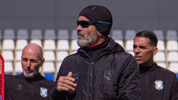 Álvaro Cervera, entrenador del Tenerife.