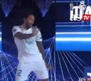 Real Madrid: Marcelo dances for Bernabéu during Champions League victory celebrations