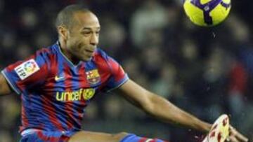 Messi, suplente, y Henry y Chygrynskiy, titulares