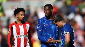 Imagen del Brentford-Chelsea.