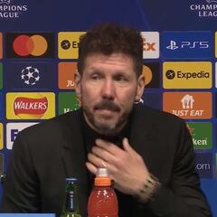 Simeone: "El resultado es malo, pero jugamos pensando en pasar la eliminatoria"