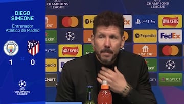 Simeone: "El resultado es malo, pero jugamos pensando en pasar la eliminatoria"