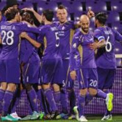 Fiorentina lo define en el primer tiempo y avanza en Copa Italia