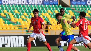 Brasil fue mucho para la Roja: Chile irá por el tercer lugar en el Sudamericano Sub 17