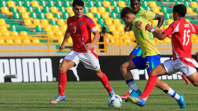 Brasil fue mucho para la Roja: Chile queda eliminado del Sudamericano Sub 17