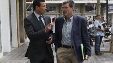 Salvo y Martínez, presidentes del club y la Fundació.
