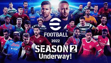 eFootball 2022, ya disponible la Temporada 2; llegan los objetivos premium