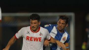 Víctor Sánchez, en el partido ante el Colonia.