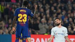 La defensa de Francia también rota: Umtiti, Varane y Koscielny