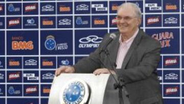 El presidente del Cruzeiro, Gilvan de Pinho Tavares 