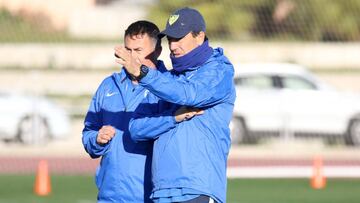 16/01/18 JOSE GONZALEZ ENTRENADOR DEL MALAGA CF