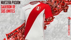 Perú ya tiene nueva camiseta