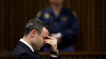Oscar Pistorius durante el juicio. 