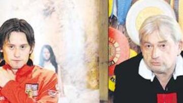 <b>LO CONFIRMÓ. </b>Tomas Rosicky compareció ayer en la concentración de la selección checa para confirmar que había firmado por el Arsenal. El jugador estuvo acompañado, como ve se en la imagen, por su representante Pavel Haska. El jugador contó su viaje relámpago a Londres, el reconocimiento médico y, en el día de ayer, la firma por el Arsenal. "He firmado por el mejor club de Europa", dijo el jugador.