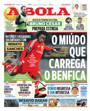 Portadas de la prensa mundial