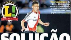 Teófilo Gutiérrez, en la mira del Corinthians de Brasil