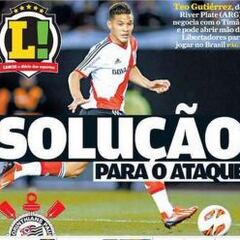 Teófilo Gutiérrez, en la mira del Corinthians de Brasil