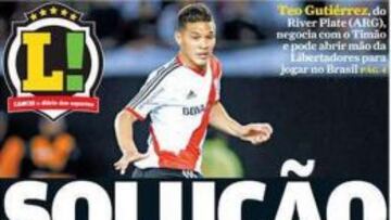 Con River Plate 2015, Teo suma 553 minutos en siete partidos. Acumula cinco goles. 