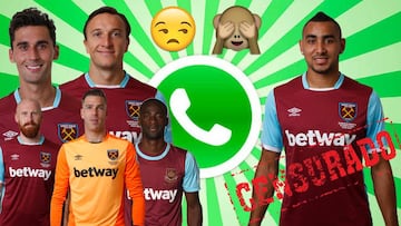 La plantilla del West Ham ha vetado a Payet en el grupo de WhatsApp.