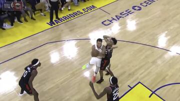 Vuelve después de 4 meses de lesión y hace esto: Curry, leyenda entre las leyendas