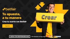 Real Betis vs. Atlético de Madrid: Crear Apuesta de Betfair a cuota 88.0