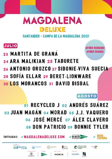 Los mejores festivales de música para disfrutar del verano 2021