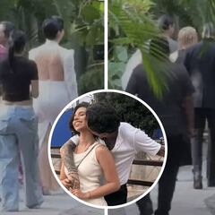 Revelan las primeras fotos de la supuesta boda de Ángela Aguilar y Christian Nodal