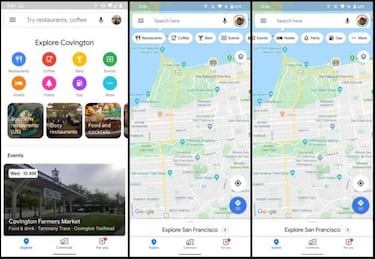 El nuevo carrusel de Google Maps te ayudará a encontrar un sitio más rápido