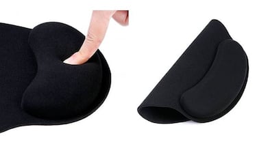 Evita lesiones con esta alfombrilla de ratón con reposamuñecas que es superventas