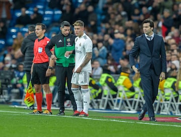 09/01/19 PARTIDO DE COPA DEL REY OCTAVOS IDA   REAL MADRID  -  LEGANES  CRISTO GONZALEZ  SOLARI