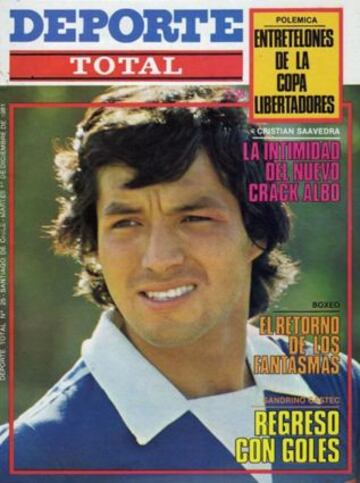 El jugador de la U no fue considerado en el plantel que viaj+o a Espa&ntilde;a 1982.