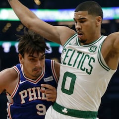 Tatum sigue donde lo dejó: gana a los 76ers siendo el mejor (23+9)