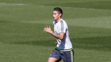 James, Bale y Danilo hicieron trabajo específico en el césped