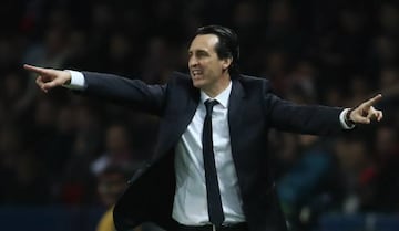 Football Soccer - Paris St Germain v Barcelona - UEFA Champions League Round of 16 First Leg - Parc Des Princes, Paris, France - 14/2/17 Paris Saint-Germain coach Unai Emery Reuters / Christian Hartmann Livepic